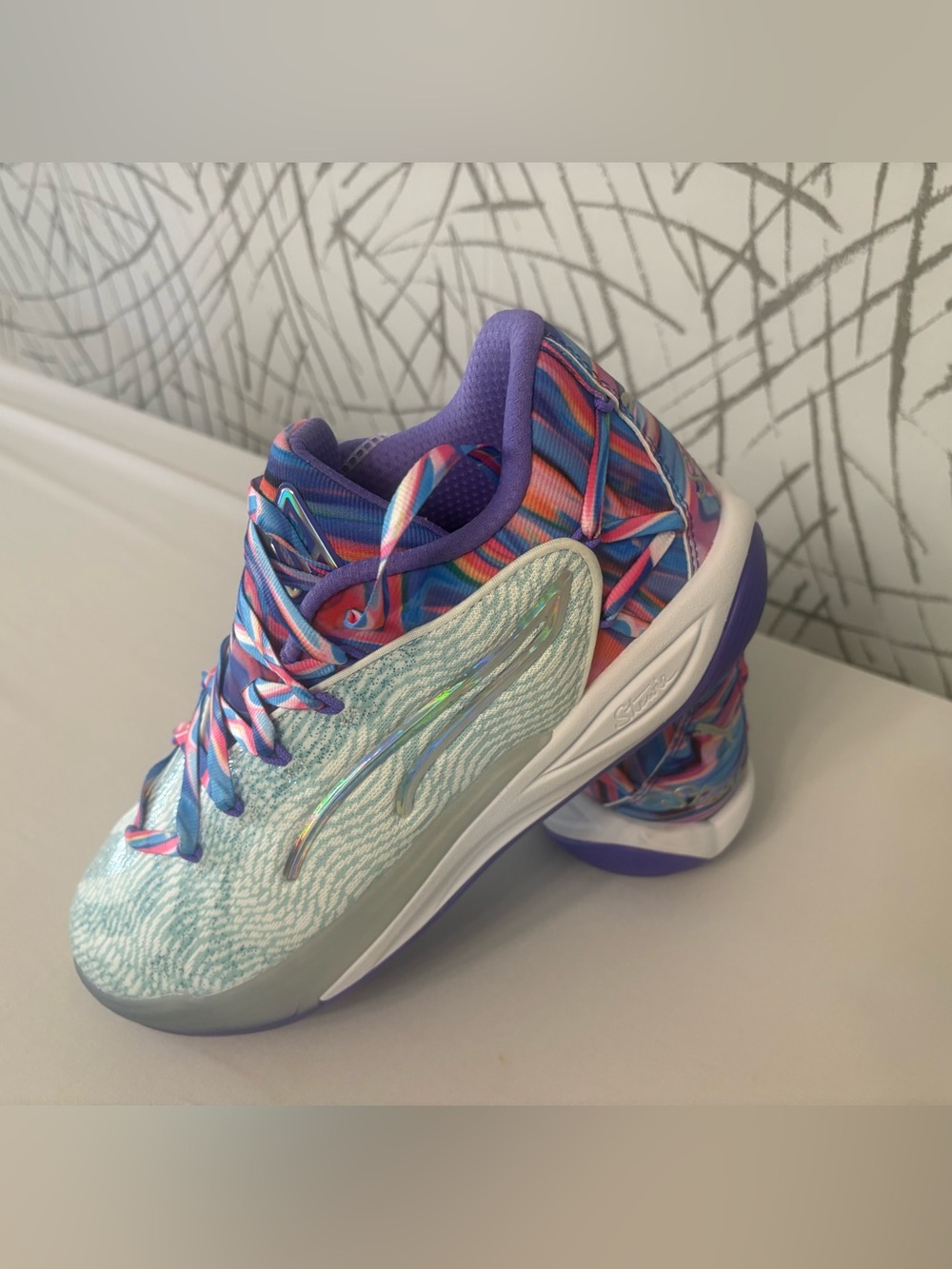 Puma Stewie 4 Prism Women's Basketball Sneakers  Multi-Colored